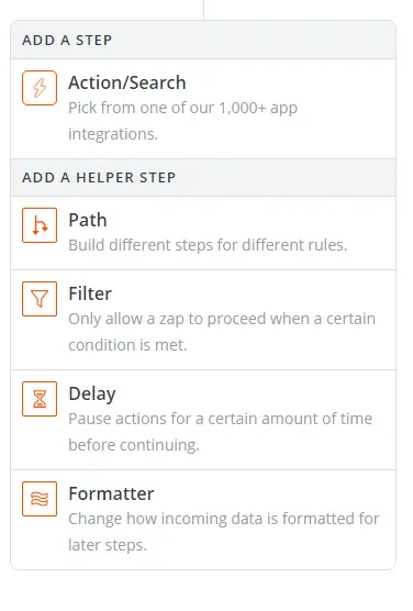 Action/Search -screenshot