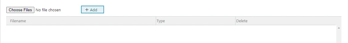 Screen capture of attachment element