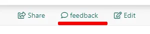 Feedback