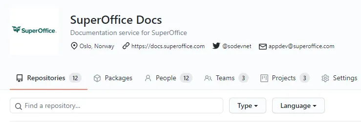 SuperOfficeDocs