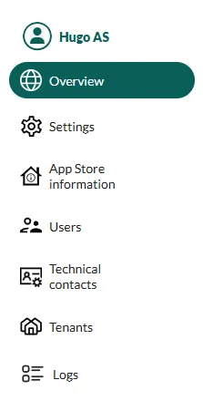 SuperOffice Developer Portal Navigator partner -screenshot