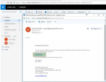 invite Google -screenshot