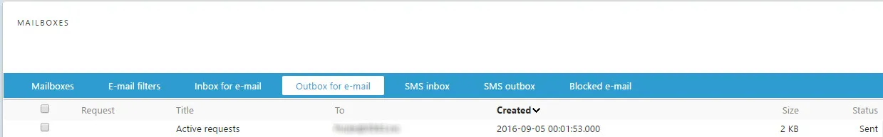 How to open the incoming/outgoing log -screenshot