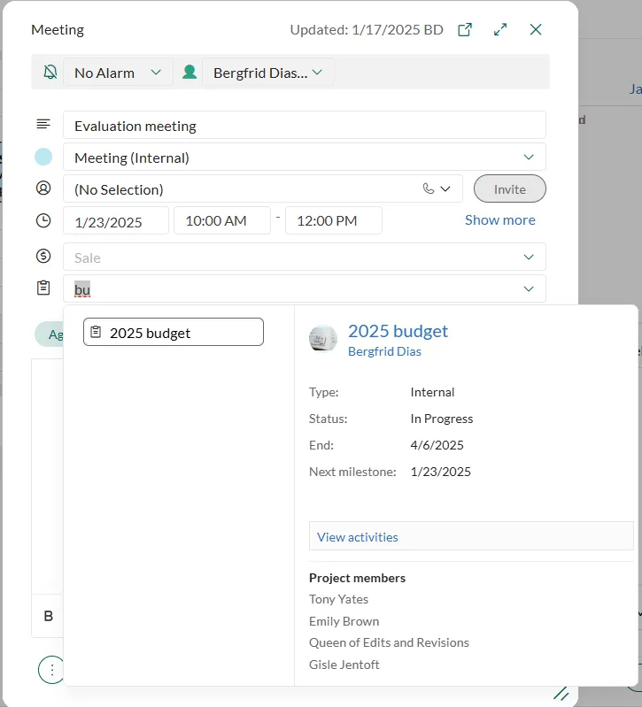 FastSearcher in dialog -screenshot