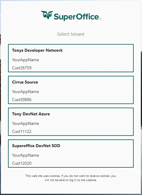 SelectTenant.png -screenshot